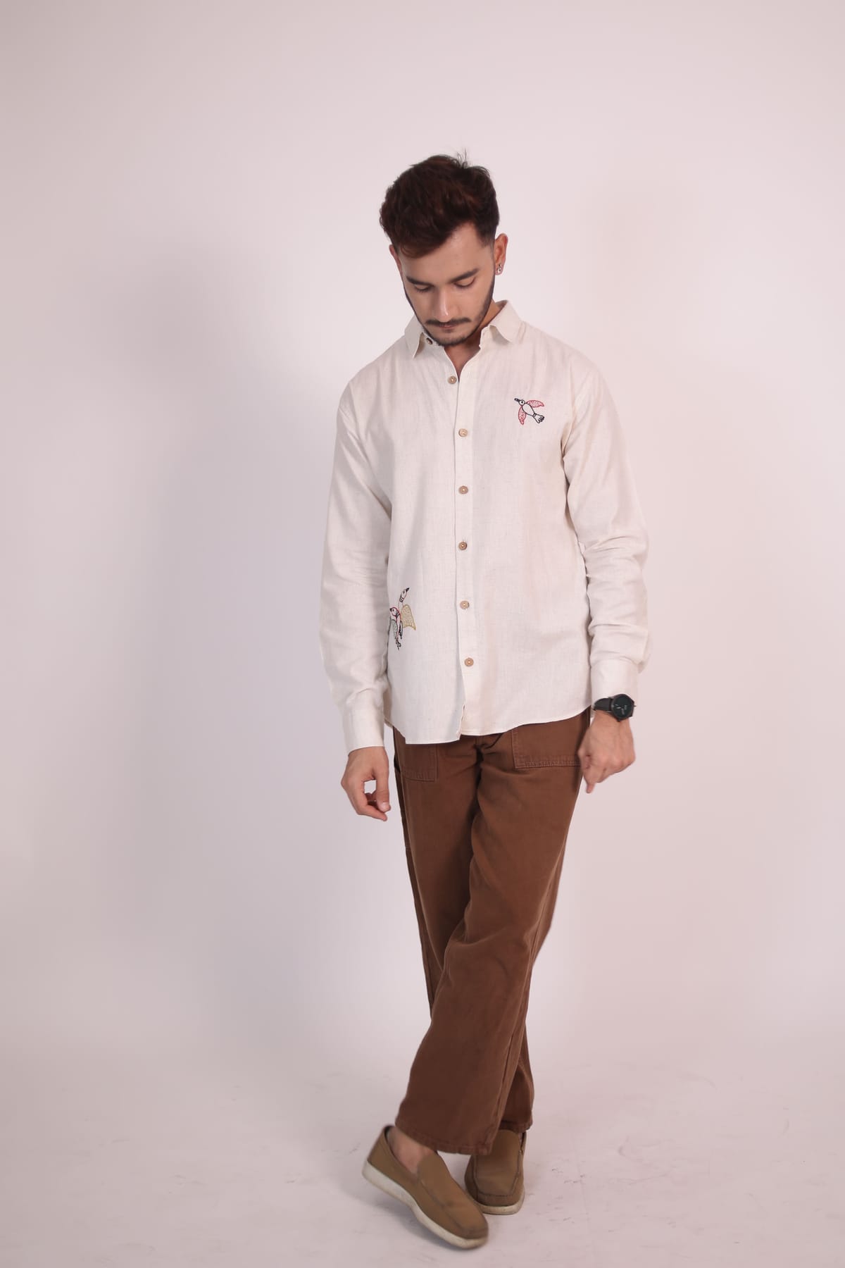 Flying In The Air Handcrafted Shirt view 2