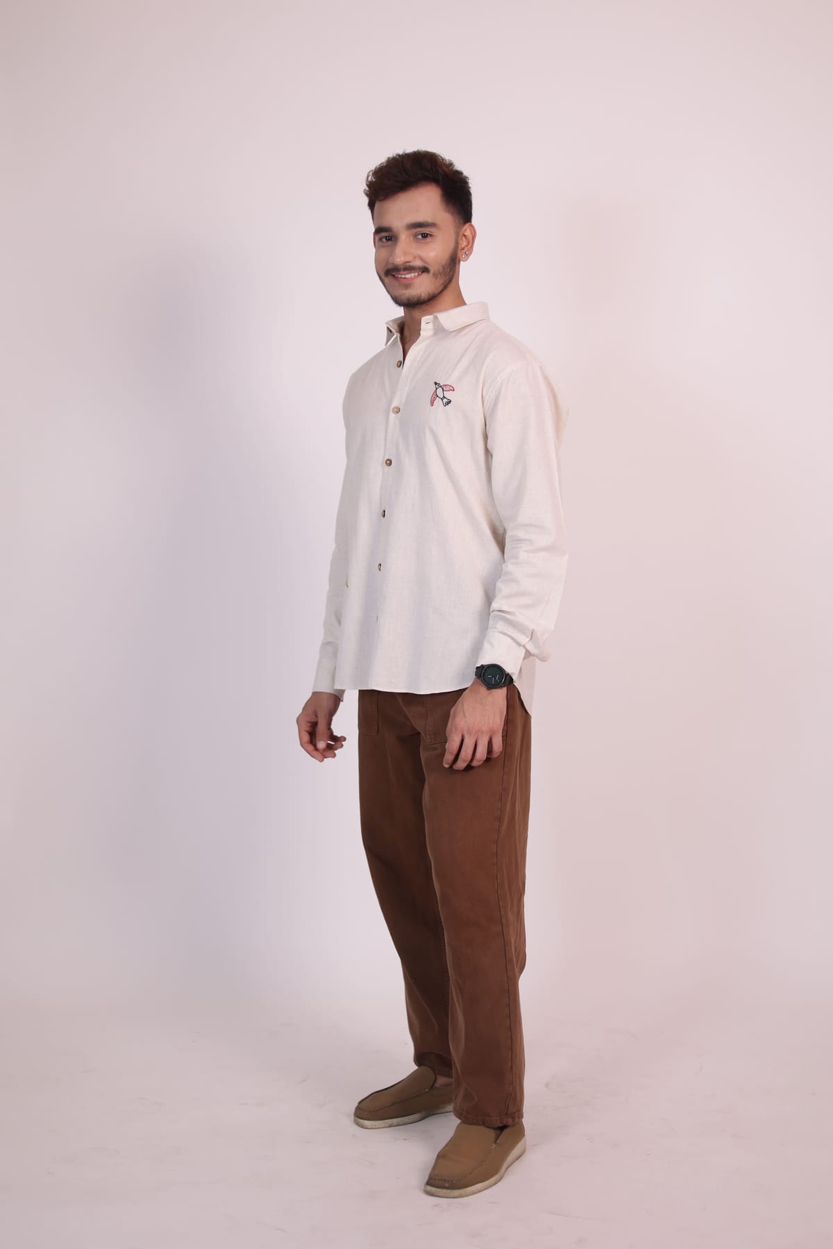 Flying In The Air Handcrafted Shirt view 5