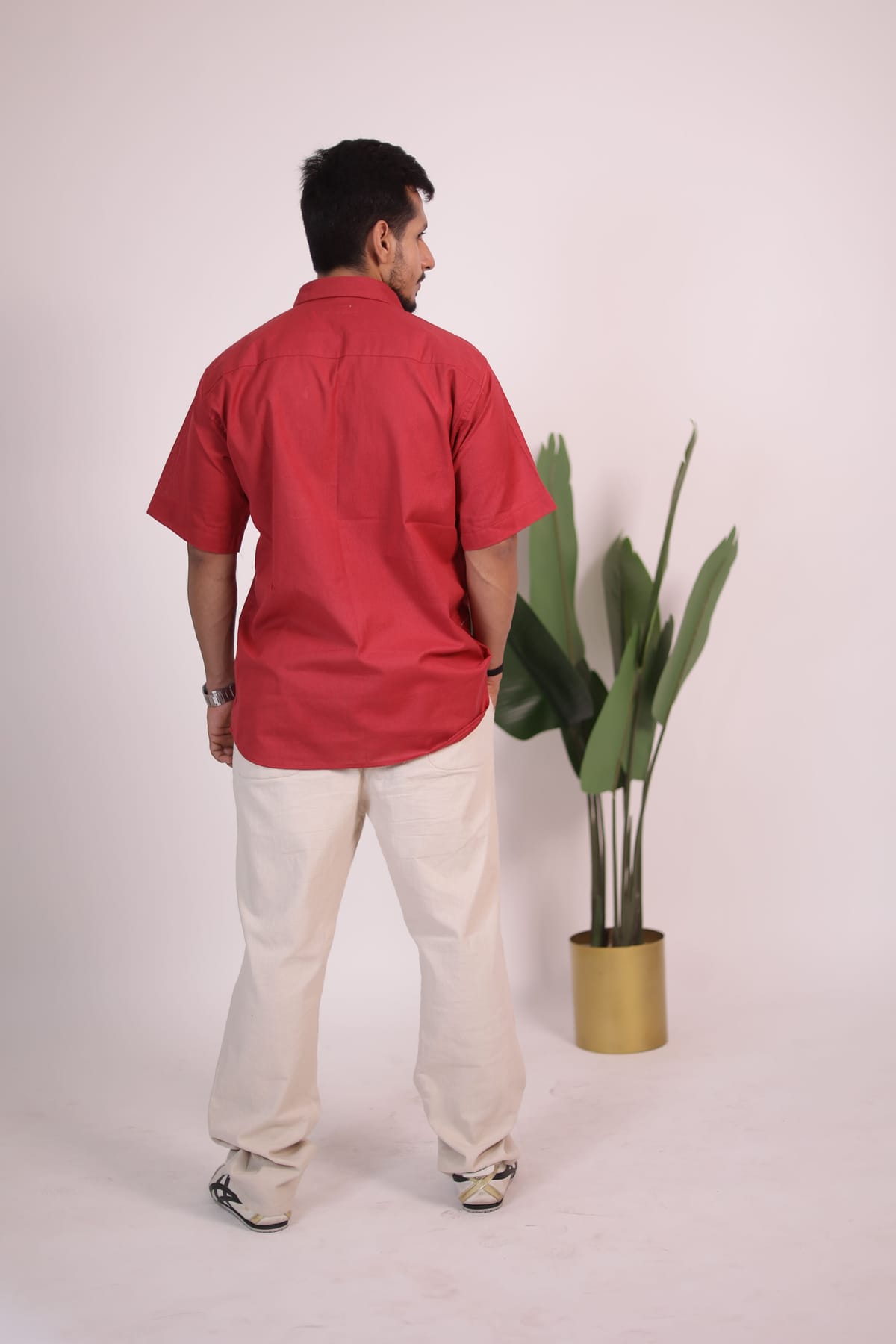 French Knotted Leaves Shirt view 5