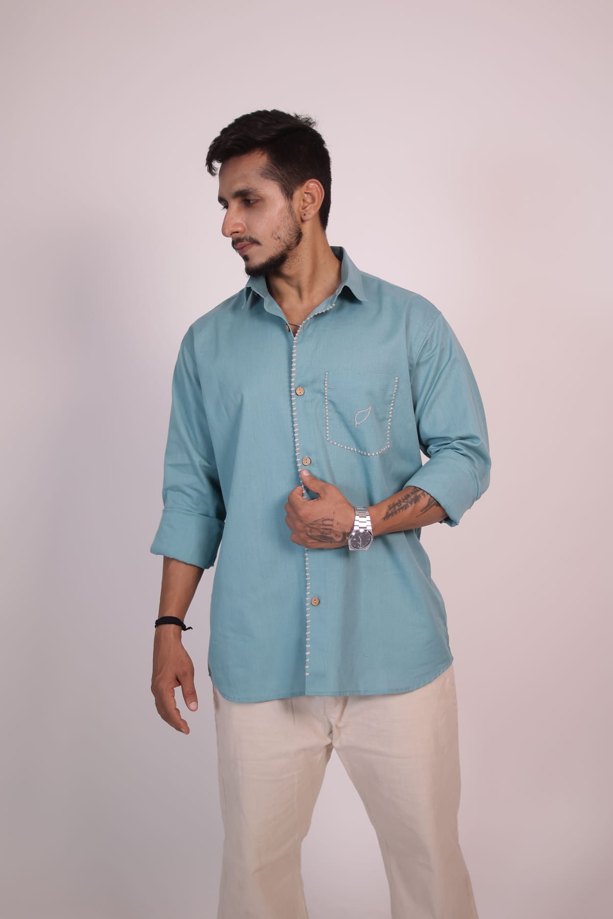Sea Shore Leaf Shirt view 6