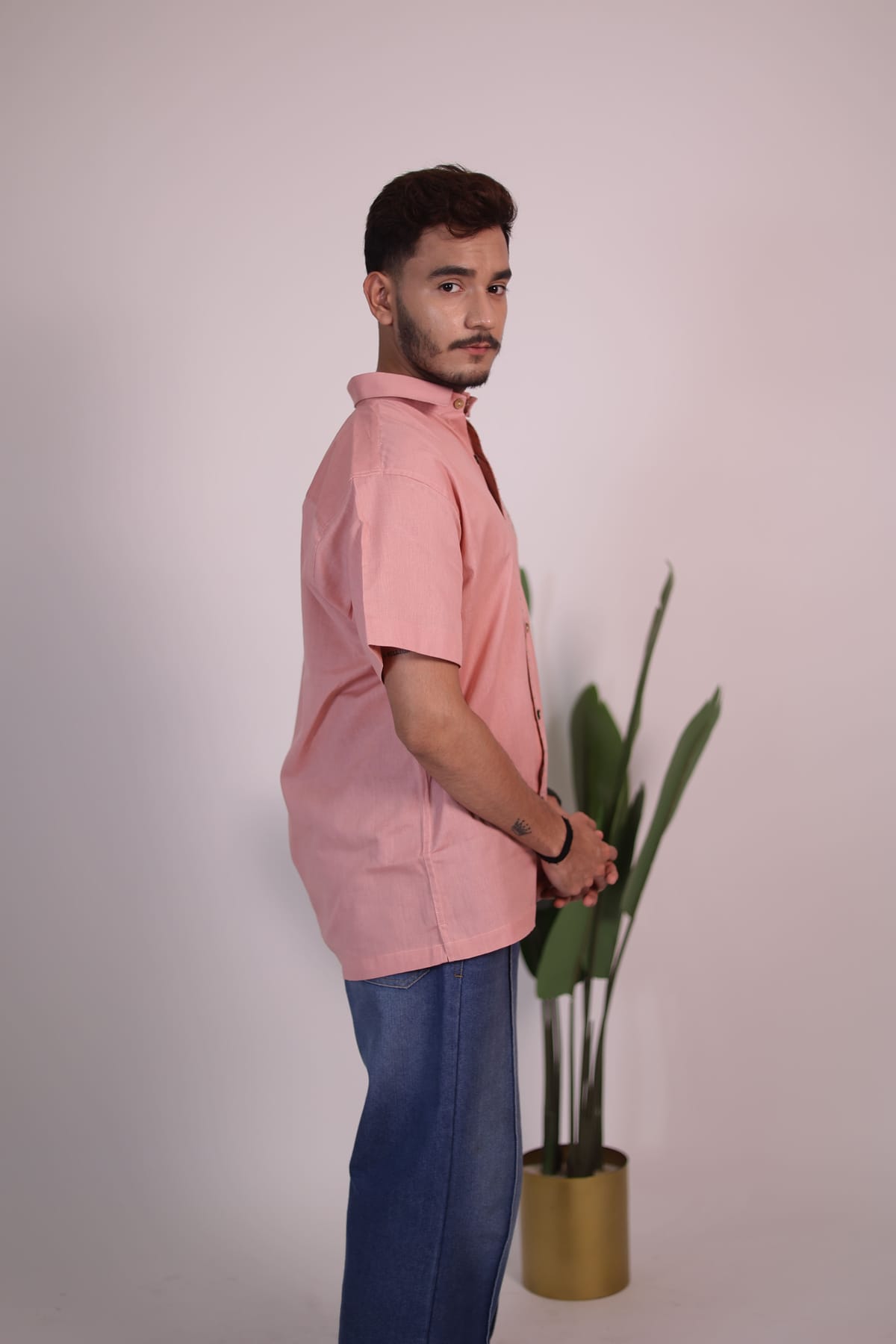 The Solstice Hand Embroidered Artisan Shirt view 4