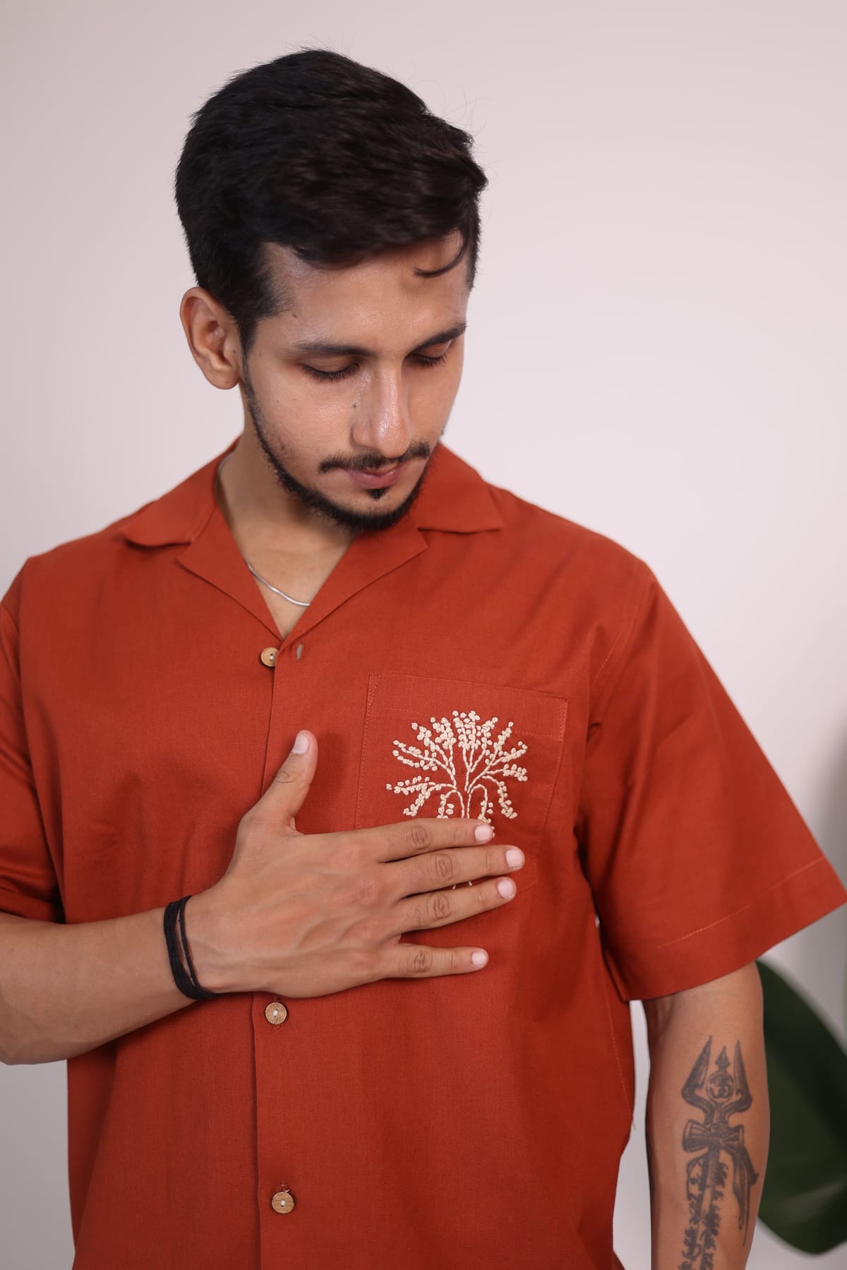 The Life Tree Cotton Shirt view 9
